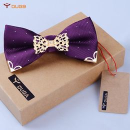 Bow Ties Tie Men In The English Wedding Bridegroom's Man Korean Version Of Metal BoxBow