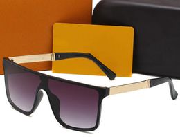 2024 Occhiali da sole firmati Moda di lusso aviatori occhiali quadrati donna uomo confezione originale occhiali da sole rettangolari contro protezione UV aziendale-3