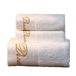 AHSNME White Dream Face Custom 100% Cotton Bath el SPA Nail Salon Barber Free Custom DIY Name Message Towel 220616