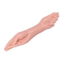 36cm Double Shape Fist Adult Training Toys Best Idea Lesbian Vaginal Anal Plug Flexible Fake Penis For Women Dildos sexy