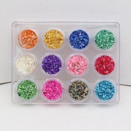 Jewellery Pouches Bags Natural Colour Shell Gravel Beads12 Random Colours 9.5x13mm Highly 1.9cm For Making Necklace Earrings Accessories Gift Wy
