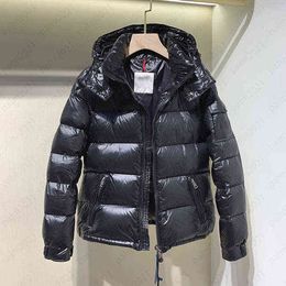 Parkas Designer Jacket Down Puffer Jacket Matter Classic Winter France Brand Men And Women Couples Detachable Hooded Thick Coats Warm Win