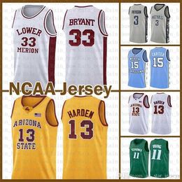 Xflsp James 13 Harden University 33 NCAA Bryant Kyrie Stephen 30 Curry Irving Dwyane 3 Wade Kawhi LeBron 23 James Leonard Basketball Jersey Payton