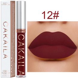 Lip Gloss Arrivals Lipstick Matte Velvet 18 Colors Long-Lasting Waterproof Women Sexy Maquillage Cosmetics GiftLip
