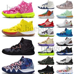 Kyrie 5 Low Ep Lkhet Taco 5S CNY BHM Basketball Shoes Men para Constellatrions Blk MGC Tercer ojo Visi￳n frineds Eybl All Star Lows Sneakers Trainers Trainers