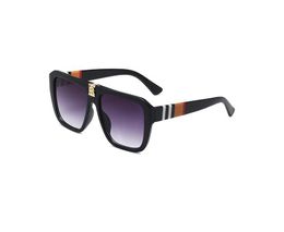 4381 Luxury designer sunglasses Man glass Outdoor sunglasses Metal frame fashion classic Lady sun glasses mirror woman with box