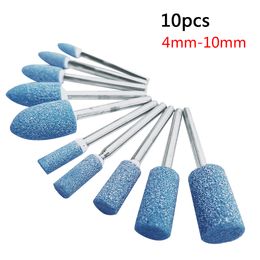 10pcs Polishing Wheel Head Abrasive Mounted For Dremel Rotary Power Tools Electric Grinding StoneAccessories