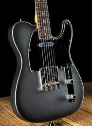 rare custom guitars UK - Rare silver pink black TELE electric guitar, high quality TL guitar, accept custom OEM