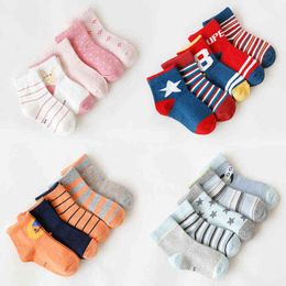 Couplesparty Baby Socks Autumn Baby Socks For Girls Cotton Newborn Cartoon Boy Toddler Socks Baby Clothes Accessories J220621