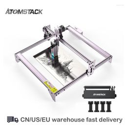 Printers Small ATOMSTACK A5 PRO 40W Desktop Diy For Metal Wood And Fountain Pen Cylindrical Object Laser Engraving MachinesPrinters Roge22