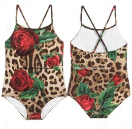 Kids Designers Swimsuits One-Pieces Baby Girls Brands Bikinis Suits Summer Children Swimwears Clothes