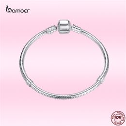 Summer Small Fresh Sterling Silver Bead Bracelet 100% 925 Fashion Party Jewellery for girl GOS902 220506