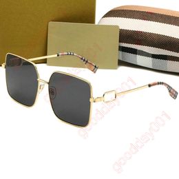 Icon Stripe Detail Square Frame Sunglasses Vintage Gradient Aviation Sunglasses Woman Luxury Style Sun Glasses Male Brand Designer Ocean Metal Rimless Oculos