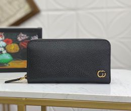2022 Fashion Designers Wallets Luxurys Mens Women Leather Bags High Quality Classic Bee Tiger Snake Letters Purses Original Box Digram Card Holder 428736
