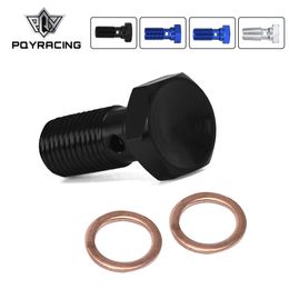 Banjo Bolts Front/Rear Brake Master Cylinder Screws Brake Hose Calliper Bolt Hydraulic Clutch Screw M10 x 1.25 22mm Motorcycle PQY-BLO01/BLO02/BLO03