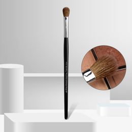 eye crease brush Canada - New PRO Eye Crease Makeup Brush #27 Black Soft Fluffy Paddle-Shaped Eyeshadow Blending Beauty Cosmetics Brush Tools