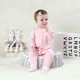 Baby girls clothes Pyjama cotton toddler girls romper overalls infants girls romper ropa baby clothes girl new born bebe clothes G220510