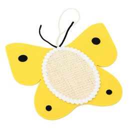 Cat Toys Sisal Scratcher Board Cartoon Shape Floor Scratching Pad Rug Toy Pet Grinding Claw Kitten Accessories