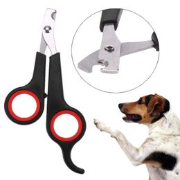 Pet nail clipper beauty tools Stainless steel dogs cats nails scissors trimmer pets grooming supplies forpets health DH977