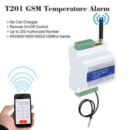 power relay switch UK - Smart Home Control GSM Remote Relay Switch Access Controller T201 Temperature Alarm 2G 3G 4G Power Status Monitoring Failure SMS