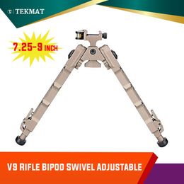 Adjustable 7.25"-9" Shooting Bolt Bipod w/ QD Picatinny Mount V9 Rifle Bipod 