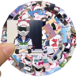 60PCS skateboard Stickers locomotive girls For Car Baby Scrapbooking Pencil Case Diary Phone Laptop Planner Decoration Book Album Kids Toys Decals