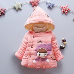 Winter Kids Outerwear Boys Girls Jacket Christmas Costumes For Boys Warm Baby Coat Child Fashion Hooded Coat Clothing LJ201130