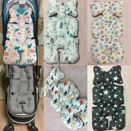 Baby Stroller Liner Babies Car Seat Cushion Cotton Seat Pad Infant Child Cart Mattress Mat Kids Carriage Pram Stroller Accessories 986 D3