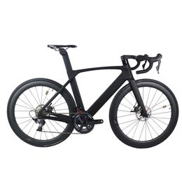 Carbon Fibre 22 Speed Flat Mount Disc Road complete Bike TT-X34 with Ultegra R8000 Groupset All inner Cable