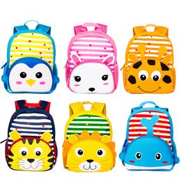 3D Cartoon Animal Children Backpacks Satchel Infant Kindergarten Kids Schoolbag Backpack Children School Bags for Girls Boys 220725