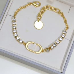 jewerly plate Canada - Luxurys Jewerly Designers Bracelet Women 18k Gold Plated Braceletes Fashion Friend Girlfriend Temperament High Quality Jewels D22042805CY