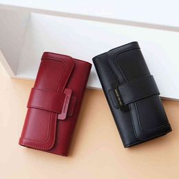 2022 Bt Selling Long Woman Clutch Wallet For HOOK And Loop Opening Decoration