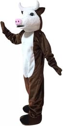Cattle Cow Bull Mascot Costumes Halloween Fancy Party Dress Mascotte Anime theme character Christmas Carnival Party Fancy Costumes