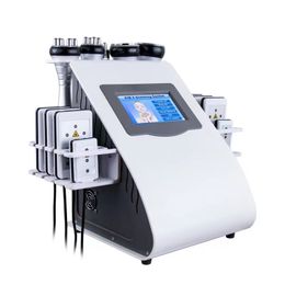 2022 Newest 40K Utra sound 6 in 1 Cavitation Machine Body Contouring Skin Tightening Laser Machine Body Slimming Machine