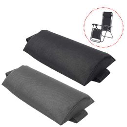 Cushion/Decorative Pillow Recliner Headrest Beach Folding Chairs Teslin Pad Garden Backyard Picnics Sling Lounge Chair Head Cushion Adjustab