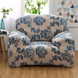 Chair Covers Floral Sofa Protector For Living Room Elastic Stretch Slipcover Sectional Corner 1/2/3/4-seaterChair