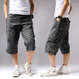 2021 nueva marca de los hombres pantalones cortos de verano pantalones  cortos de algodón de estilo militar de ropa de moda multi-bolsillos de trabajo  cortos shorts hombre comprar ~ Ropa Para Hombre /