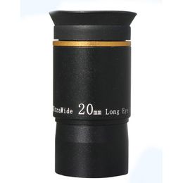 Astronomical telescope accessories 1.25 inch 66 degree 20mm ultra wide angle eyepiece