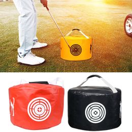Golf Impact Power Smash Bag Hitting Bag Swing Training Aids Impact Swing Trainer Bule/Red/Black