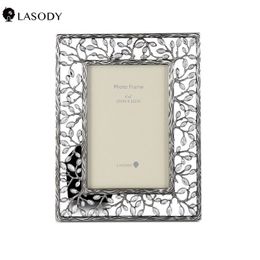 Zinc Alloy Table Top Picture Frame Crystal Tree Po Frame Wedding Gift Decorated 4x6 Picture 201211
