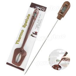 Портативный силиконовый скребок Spacula Long зонд цифровой пищевой термометр шоколадный кухня для выпечки