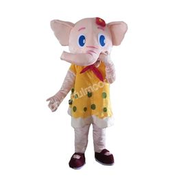 Festival Dress Elephant Mascot Costumes Carnival Hallowen Gifts Unisex Adults Fancy Party Games Outfit Holiday Celebration Cartoon Character Outfits