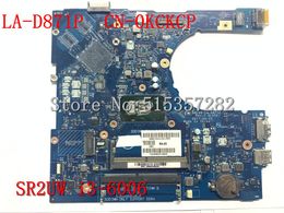 Motherboards For 5566 5468 Laptop Motherboard 0KCKCP 0DPC8T CN-0DPC8T LA-D871P I3-6006U SR2UWMotherboards