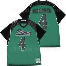C202 John H. Pitman Football 4 Colin Kaepernick High School Jersey Men Team Colour Green Sport Pure Cotton All Stitched Breathable Top Quality