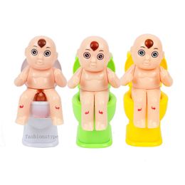 Tricky funny decompression toy entertainment spray toilet new strange squirting doll toy