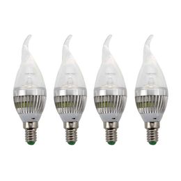 Strips LED X E14 Bulb Lamp Spotlight 3 White Leds 10000K 85-265VLED