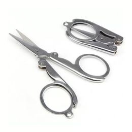 Mini Folding Scissors Household Tailor Shears For Embroidery Sewing Beauty Tool Child Hand Tools