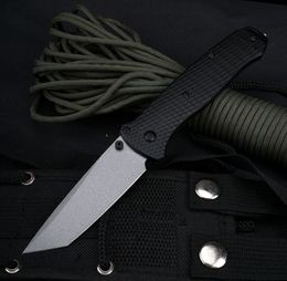 Promotion 537 Pocket Folding Knife M4 Titanium Coated Tanto Point Blade Aluminium Alloy Handle EDC Knives 2 Handle Colours