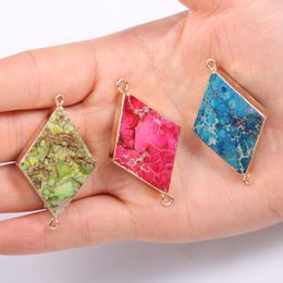 Pendant Necklaces Natural Stone Connector Emperor For Jewelry Making Charm Necklace Bracelet Accessories GiftPendant