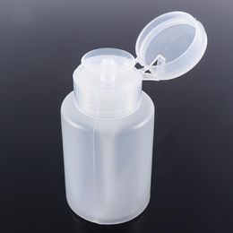 Storage Bottles & Jars 1Pcs 150ml Empty Press Pump Dispenser Refillable Makeup Nail Polish Remover Cleaner Container Manicure Tools